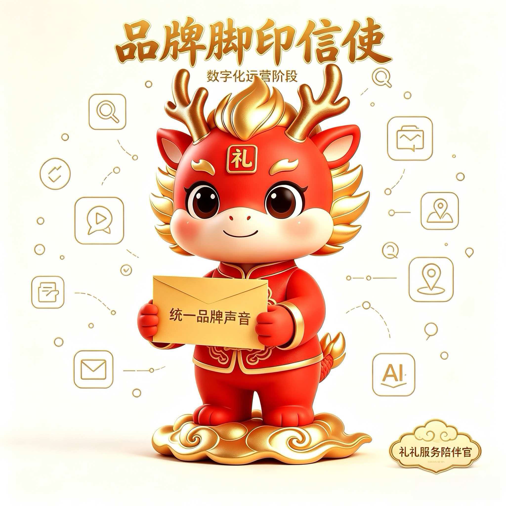 礼礼服务陪伴官 · 品牌脚印信使